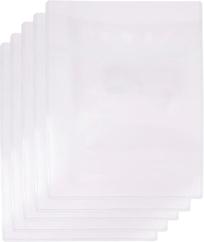 10 قطع واقيات طباعة صلبة مقاس 8 1/2 بوصة × 11 بوصة حامل مستندات شفاف من البلاستيك الصلب لحماية الأوراق من البلاستيك الصلب لشهادات الصور والحروف والمطبوعات والفنون (8.5 × 11 بوصة - 10 قطع) in Kuwait