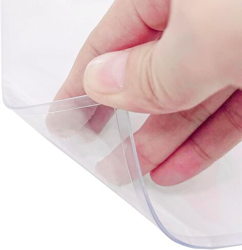 10 قطع واقيات طباعة صلبة مقاس 8 1/2 بوصة × 11 بوصة حامل مستندات شفاف من البلاستيك الصلب لحماية الأوراق من البلاستيك الصلب لشهادات الصور والحروف والمطبوعات والفنون (8.5 × 11 بوصة - 10 قطع) in Kuwait