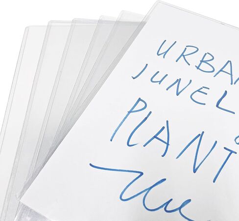 10 قطع واقيات طباعة صلبة مقاس 8 1/2 بوصة × 11 بوصة حامل مستندات شفاف من البلاستيك الصلب لحماية الأوراق من البلاستيك الصلب لشهادات الصور والحروف والمطبوعات والفنون (8.5 × 11 بوصة - 10 قطع) in Kuwait