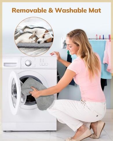 Morpilot Cat Carrier - Soft Sided Cat Carrier Large for Big Medium Cats and Puppy up to 15lbs, Pet Carrier with Safety Zippers, Foldable Bowl, Airline Approved Large Cat Carrier - Dark Gray in Kuwait