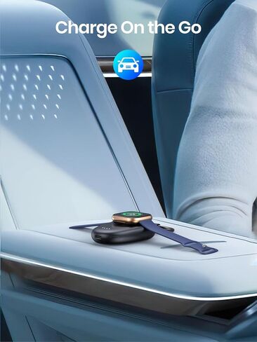 LVFAN Charger for Fitbit Sense & Versa 3, 1400mAh Portable Power Bank Charging Cable Replacement Accessories, Magnetic Travel Keychain Smartwatch Charger Dock for Fitbit Sense 2/Sense/Versa 3/Versa 4 in Kuwait