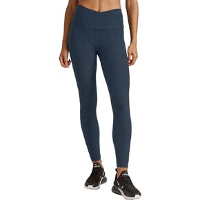 Beyond Yoga Women's Spacedye at Your Leisure High Waisted Midi Legging, Super Soft Yoga Leggings with V-Shape Waistband