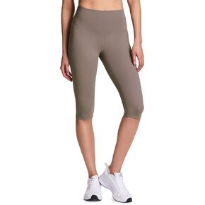 RBX Active Women's Cropped Capri Legging, 15" Inseam Buttery Soft Squat Proof Training Capri Yoga Tights