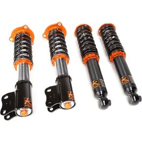 Ksport CSB120-SK | Compatible with 05-07 Subaru Impreza WRX STI - Slide Kontrol Drift Adjustable Coilovers | Lowers Vehicle and Increases Handling Suspension Kit |