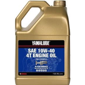 Original OEM Yamalube LUB-10W40-FS-12 Hi Performance Full Synthetic 4T Engine Oil Yamalube OEM - 1 Quart