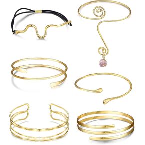 سوار الكفة الذراع 6 PCS للنساء