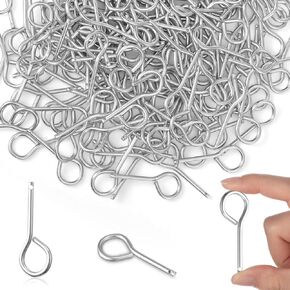 Blulu 200 Pack Fire Extinguisher Pull Pins Bulk Fire Extinguisher Stainless Steel Safety Lock Pin Hook for Boat Emergency Rescues, Top Crawler, Business Service, Suitable for All Types of Annihilator