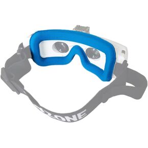 غطاء قناع الوجه FPV RC Drone Flight Glasses Sponge Foam Eye Pad for SKYZONE 04X SKY03 ملحقات بديلة مريحة (غطاء قناع الوجه الأسود)