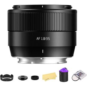 TTARTISAN 35 مم f1.4 APS-C إطار F1.4 عدسة ذات فتحة كبيرة مع حقيبة عدسة وفلتر عدسة MCUV Sony E Mount for Sony A5000 A5100 A6000 A6100 A6300 A6400 A6500 A6600 NEX-3 NEX-3N NEX-3R NEX-5T NEX-5R