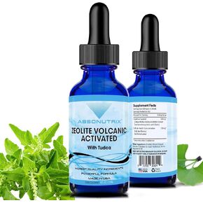 Absonutrix Zeolite Volcanic تم تنشيطه مع TUDCA Advanced Formula 390 Mg ، 4 أوقية سائل ، 302 حصص ، مصنوعة في الولايات المتحدة الأمريكية ، الامتصاص السريع ، غير المعدلة وراثيا ، مرفق معتمد من GMP ، منتجات خالية من القسوة
