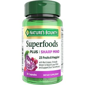 Nature's Bounty Superfoods Sharp Minds