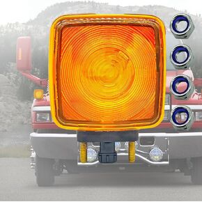 Turn Signal Light for Chevy C4500 5500 C60 C6500 C70 C7500 Kodiak, GMC C4500 C5000 C5500 C6000 C6500 C7000 Topkick 1990-2009 Replacement 15148648