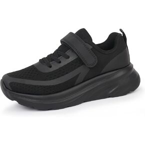 Tobfis Boys Girls Kids Arch Support Tennis Athletic Running Shoes Breathable Lightweight Strap Casual School Walking Sneakers(Toddler/Little Kid/Big Kid)