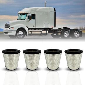 TORQUE Engine Air Filter Compatible with Select Freightliner Columbia Coronado Argosy Condor Century Class Semi Trucks Accessories Parts Replaces RS3518 LAF1849 AF25139M 46556 TR501