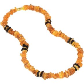 Justinstones Amber Honey Wax Energy Beads Spiritual Crystal Heal Necklace