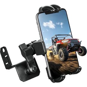 StarknightMT Ranger XP 1000 Phone Holder Fits Devices of 5.2"-7.7" Length, 360° Adjustable Ranger Phone Mount Compatible with Polaris Ranger XP/Crew XP 1000 (Except Northstar Edition Models)