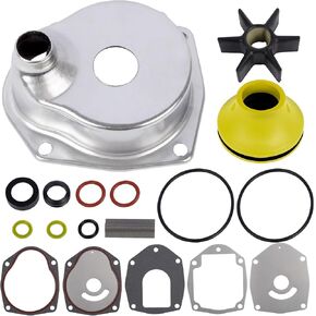 817275Q05 Upper Water Pump Repair Kit Compatible with 1991-2021 Mercury MerCruiser Alpha 1 Gen 2 Drives 200HP 225HP 250HP and Vazer Drives Water Pump Impeller Replaces 817275A4