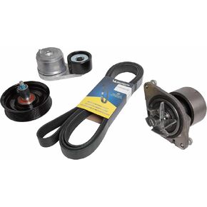 مضخة مياه محرك Carter Pro Pro مع جاهزة للتثبيت ، حزام Serpentine (OE 5304 1138AE) ، وترن شهادات وكرات العاطل للاختيار Dodge RAM 2500 و 3500 سنة (W2141RFPK)