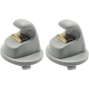 2PCS Interior Sun Visor Hook Clip Brackets/Sun Visor Clips Compatible with 2019-2024 VW Atlas 2016-2022 Tiguan 2014-2020 Passat 2012-2021 Golf MK7/MK8 2016-2024