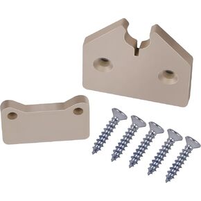 Heavy Duty Nylon Construction Sun Visor Repair Kit (Beige) Compatible with Dodge RAM 1500 Trucks 2019 2020 2021 2022 2023 2024(1set)