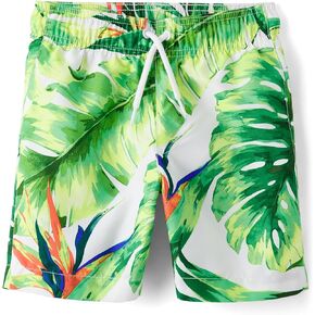 The Children's Place,Boys,Swim Trunks,Applemint Board Short,Large