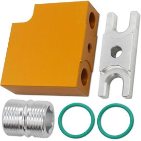 Upgraded Transmission Fluid Thermal Bypass Valve with Billet Filter Coupler for 2019+ Dodge Ram 6.7L Cummins with 68RFE or Aisin AS69RC