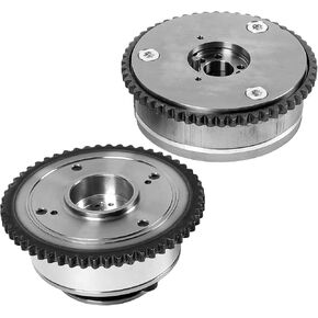 2pcs Exhaust and Intake Camshaft Adjusters Engine Timing CVVT Camshaft Sprocket 24370-2E020 24350-2E700 for Elantra Kona Veloster Forte Soul Seltos 2.0L