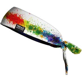 TreadBands All Terrain Tieback Non Slip Headband - Designs (Design Snowball Stand)