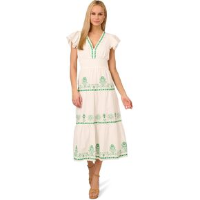 Adrianna Papell Women's Baby Shower Vacation Engagement Party Weekend Brunch Dress