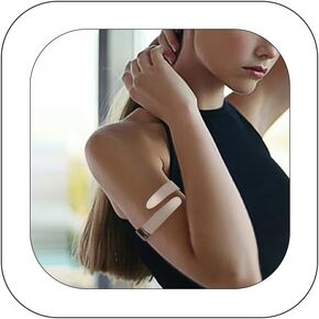 Minimalist Arm Cuff Bracelet Layered Armband Elegant Cuff Bangle Round Bracelet Stackable Geometric Jewelry for Women Men