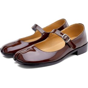 Tabi Mary Jane Shoes Women Split Ene Tee Ongle Buckle Strap Womens Flats Comfor
