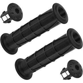 JAVIK Handlebar Grips & Handlebar End Guards Fit for Honda Rubicon 500 TRX500 Rubicon 520 TRX520 Talon 1000 SXS1000 2015-2024,OEM#53165-HR6-A60 53167-HP5-600
