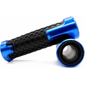 مقود الدراجات النارية قبضة 7/8 "22 مم شريط المطاط CNC يتولى إكسسوارات للدراجات النارية و ATVS مثالية لركوب الخيل الطويلة والسباق