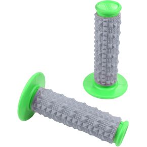 Motorcycle Handle Bar Handlebar Grip Dirt Pit Bike 7/8" Universal Rubber Gel Dual Density MX Grips for CRF EXC YZF Pro Motorcross 22mm/24mm Left/Righ
