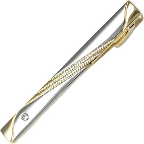 Men's 2" Daily Wear Tie Clips Birthday Wedding Tie Bar Gift For Him in Saudi Arabia