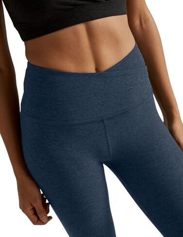 Beyond Yoga Women's Spacedye at Your Leisure High Waisted Midi Legging, Super Soft Yoga Leggings with V-Shape Waistband in Saudi Arabia