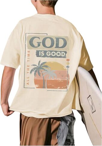 Boy's Tropical Graphic Tees Crewneck Short Sleeve Casual T Shirt Summer Tops in Saudi Arabia