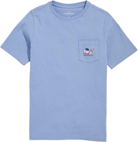 vineyard vines Boys' Baseball Player Whale Short-Sleeve Pocket Tee in Saudi Arabia