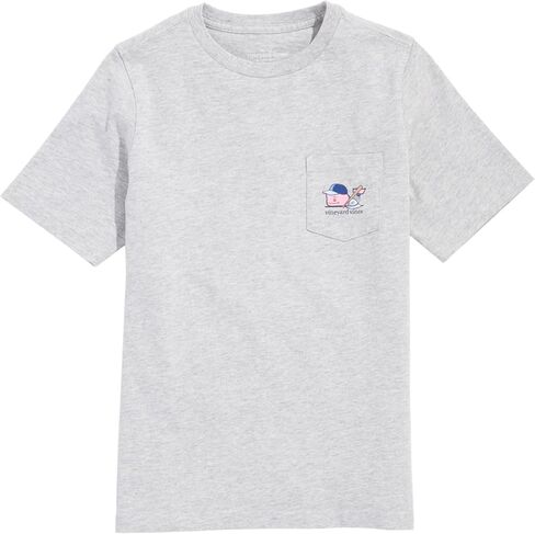vineyard vines Boys' Baseball Player Whale Short-Sleeve Pocket Tee in Saudi Arabia