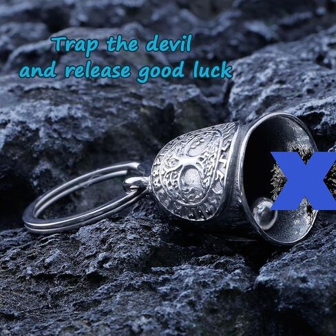Motorcycle Viking Bell - Motorcycle Angel Bell for Men and Women, Motorcycle Accessories in Saudi Arabia