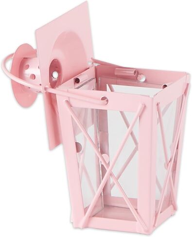Gifts & Decor Candle Lanterns, 3 7/8 x 3 7/8 x 9, White in Saudi Arabia