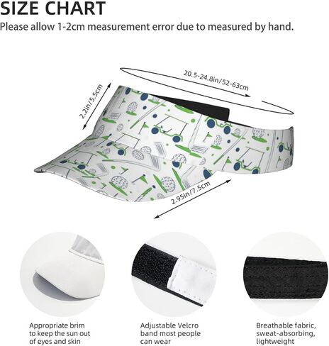 Golf Visor Cap Playing Golf Sun Hat for Women Men for Sport Tennis Running Hiking Empty Top Baseball Cap in Saudi Arabia