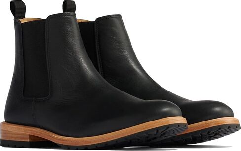 Nisolo Men's Marco Everyday Chelsea Boots, Designed for Casual & Any Occasion, 1" Heel Height, Soft Leather Construction, Cushioned Memory Foam Insole for Comfort, Slip-Proof, True to Size in Saudi Arabia