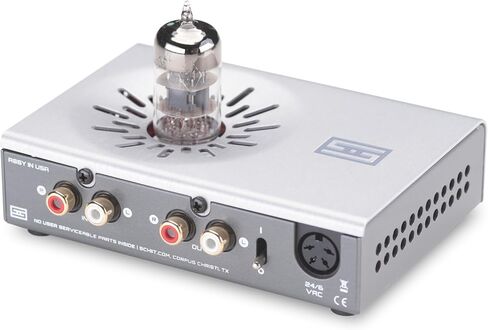 مضخم سماعة الرأس ومضخم الصوت الأنبوبي الجميل Schiit Vali 3 - أسود in Kuwait