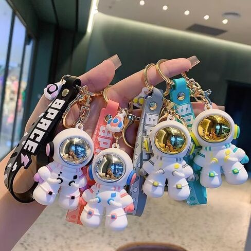 رائد الفضاء Keychain Spaceman Keyrings Cartoon Keychain Quegycain Prose Based Bas in Kuwait