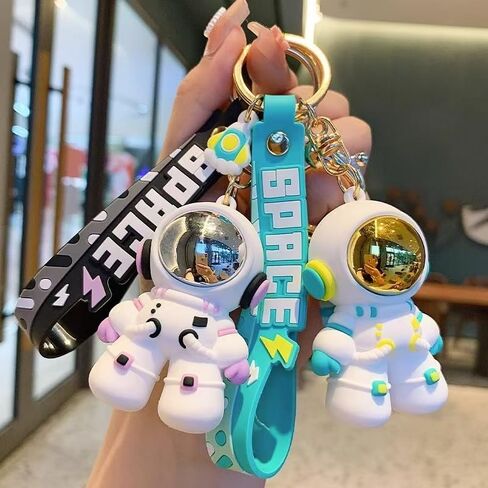 رائد الفضاء Keychain Spaceman Keyrings Cartoon Keychain Quegycain Prose Based Bas in Kuwait