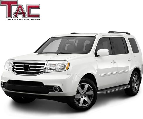 TAC COBRA Running لوحات متوافقة مع 2009-2015 Honda Pilot SUV Side Steps Nerf Bars Step Rails Aluminium Off-Road City Excessories 2 Packs One Pair in Kuwait