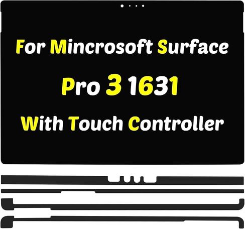 استبدال الشاشة لجهاز Microsoft Surface Pro 7 1866 2019 C02XR7Y9JG5H 12.3 بوصة LCD LED شاشة تعمل باللمس محول الأرقام الجمعية LP123WQ1 LP123WQ2 in Kuwait