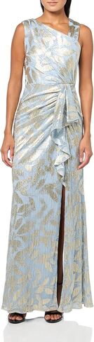 Adrianna Papell Women's Foil Asymmetric Gown in Kuwait