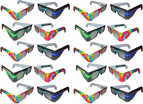 Rob's Super Happy Fun Store Fireworks Diffraction Glasses - 20-Pack in Kuwait